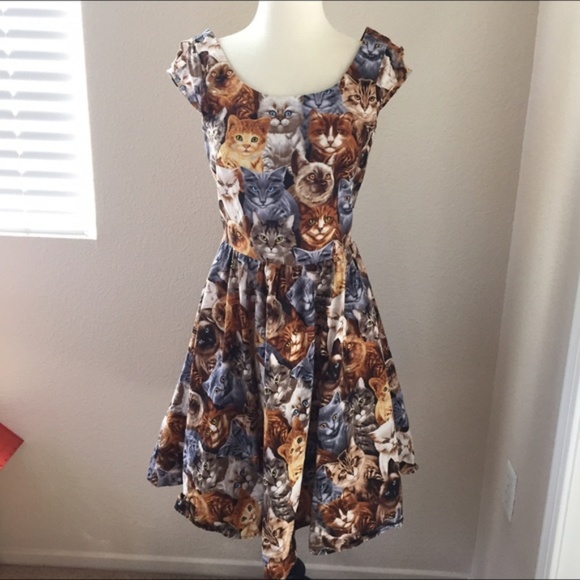 Retrolicious cat dress Clearance